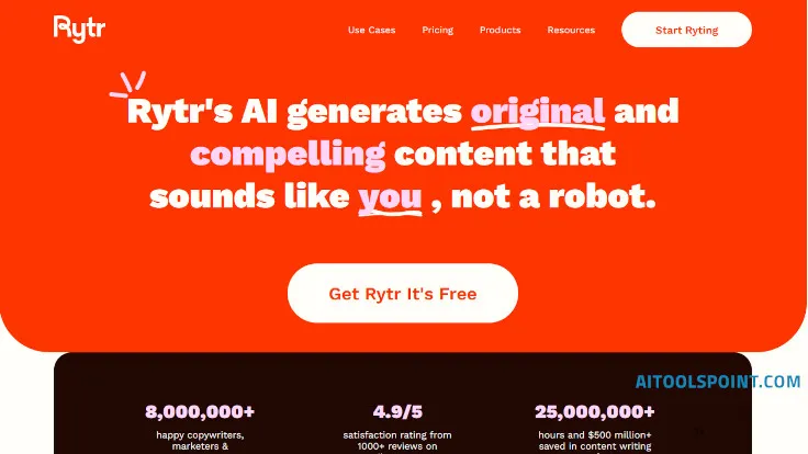 Rytr AI Free AI Writing Tool