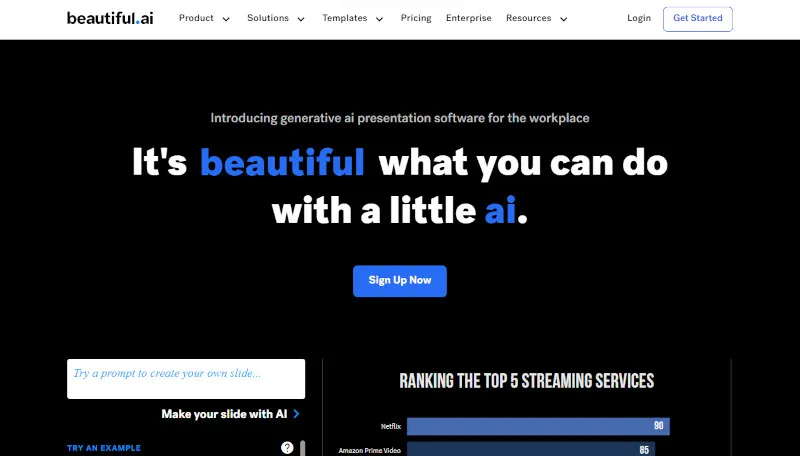 Beautiful.ai: AI-Powered Presentation Software